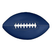 Navy Indigo Solid Color | Klassisch und elegant Football (Vorderseite)