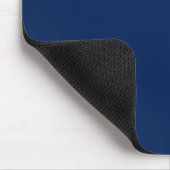 Navy Indigo Solid Color | Klassisch und elegant Mousepad (Ecke)
