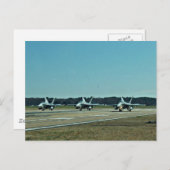 Navy Jets Postkarte (Vorne/Hinten)