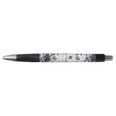 Navy-Logo für Blumenmuster Kugelschreiber (Vorderseite)