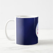 Navy-Logo Kaffeetasse (Links)