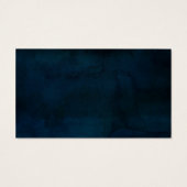 Navy Luster Blue Dusche Geschenk Registrierungskar (Rückseite)