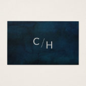 Navy Luster Blue Wedding Website UAWG Insert Cards (Rückseite)