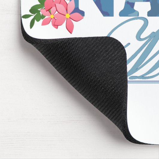 Navy Mama (Cammo) Mousepad (Ecke)