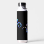 Navy Marmoriert Om Trinkflasche (Links)