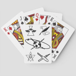 Navy MC Playing Cards mit Legacy-Bewertungen Spielkarten