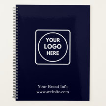 Navy Minimalistisch | Eigener Corporate Logo-Plan