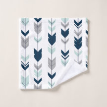 Navy, Mint und Gray Fletching Arrow