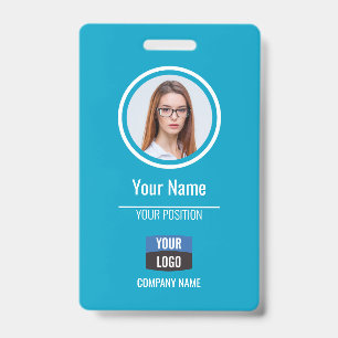 Navy - Mitarbeiter Foto ID Company Security Abzeic Ausweis