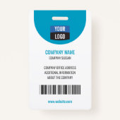 Navy - Mitarbeiter Foto ID Company Security Abzeic Ausweis (Rückseite)