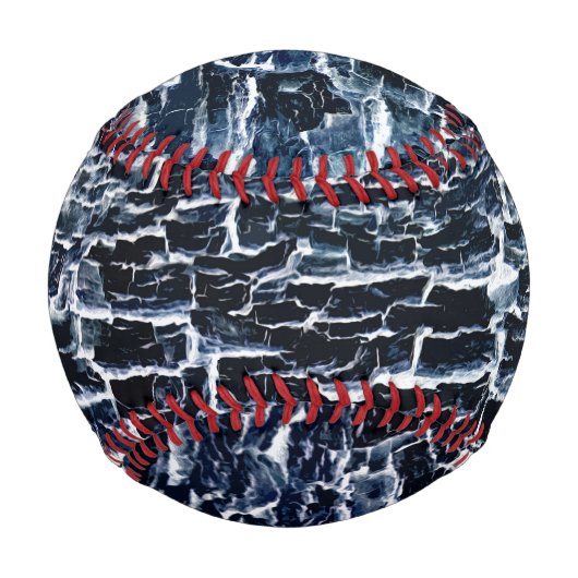 Navy Nature Abstrakt Baseball (Rückseite)