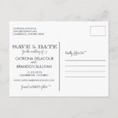 NAVY NAUTICAL ANKÜNDIGUNG DATUM FREIHALTEN POSTCAR (Rückseite)