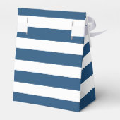 Navy Nautical Crab Babydusche Geschenkschachtel (Rückseite)