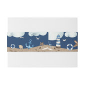 Navy Nautical Invasion Bly Band (Rückseitenbeispiel)