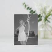 Navy Nurses Behielt Fit Postkarte (Stehend Vorderseite)