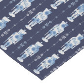 Navy Nutcracker Tischläufer (Ecke)