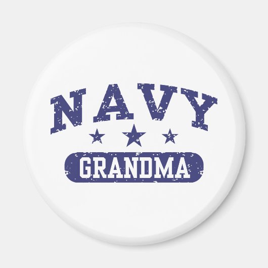 Navy Oma Magnet (Vorne)