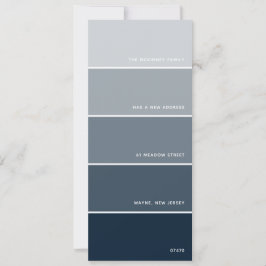 Navy Paint Swatch neue Adresse Ankündigung