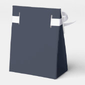 Navy Personalisiert Favor Box Geschenkschachtel (Rückseite)