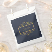 Navy Personalisiert Gevor Bag Geschenktütchen (Ausgeschnitten)