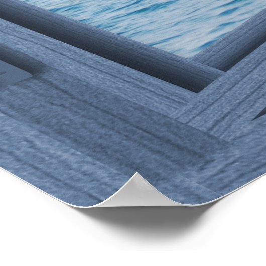 Navy Pier 6 Pane Open Window Poster (Ecke)