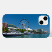 Navy Pier Case-Mate iPhone Hülle (Rückseite (Horizontal))