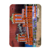 Navy Pier Chicago 1920's Watercolor Art Windy City Magnet (Vertikal)