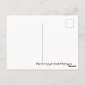 Navy Pier Chicago 1920's Watercolor Art Windy City Postkarte (Rückseite)