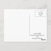 Navy Pier Chicago Collection Randsom Art Postkarte (Rückseite)