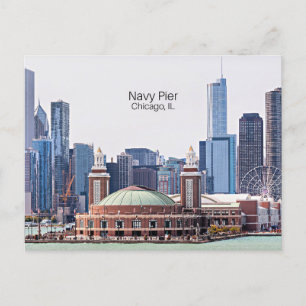Navy Pier, Chicago, IL Postkarte