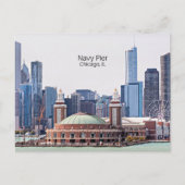 Navy Pier, Chicago, IL Postkarte (Vorderseite)