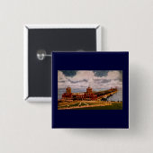Navy Pier, Chicago, Illinois (ca.1916-1930) Button (Vorne & Hinten)