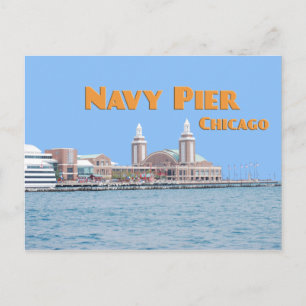 Navy Pier - Chicago Illinois Postkarte