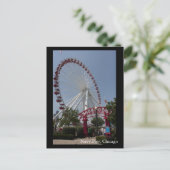 Navy Pier, Chicago Postkarte (Stehend Vorderseite)