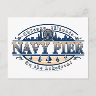 Navy Pier Chicago Postkarte