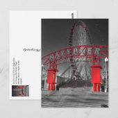 Navy Pier, Chicago Postkarte (Vorne/Hinten)