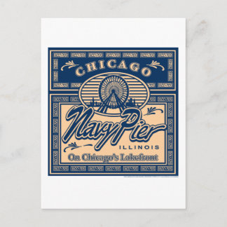 Navy Pier Chicago Postkarte