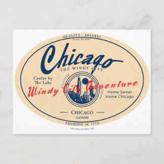 Navy Pier Chicago Postkarte