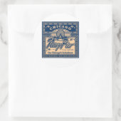 Navy Pier Chicago Runder Aufkleber (Tasche)