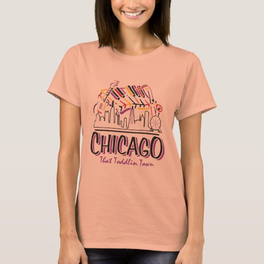 Navy Pier Chicago T-Shirt (Vorderseite)