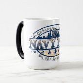 Navy Pier Chicago Verwandlungstasse (Vorderseite Links)