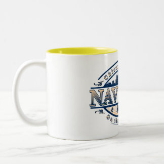 Navy Pier Chicago Zweifarbige Tasse