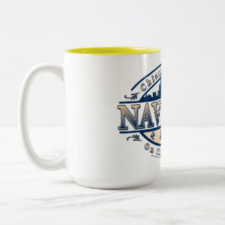 Navy Pier Chicago Zweifarbige Tasse