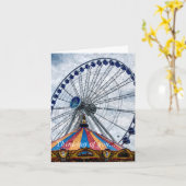 Navy Pier Ferris Raddenken Karte (Gelbe Blume)