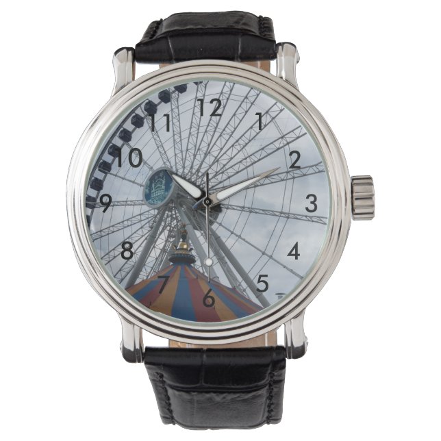 Navy Pier Ferris Wheel Armbanduhr (Vorderseite)