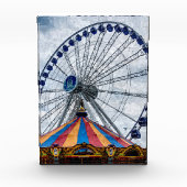 Navy Pier Ferris Wheel Fotoblock (Vorderseite)