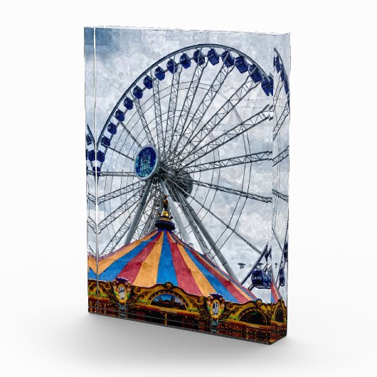 Navy Pier Ferris Wheel Fotoblock (Rechts)
