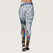Navy Pier Ferris Wheel Leggings (Rückseite)