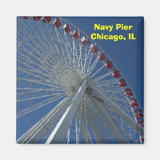 Navy Pier Ferris Wheel Magnet (Vorne)