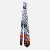 Navy Pier Ferris Wheel Neck Tie Krawatte (Rückseite)
